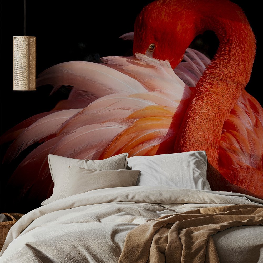Elegant Pink Flamingo