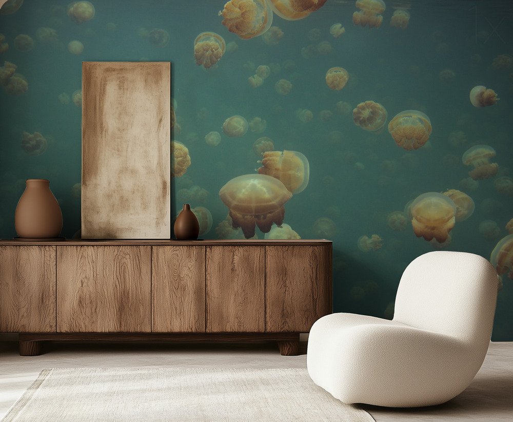 Golden Jellyfish Swarm