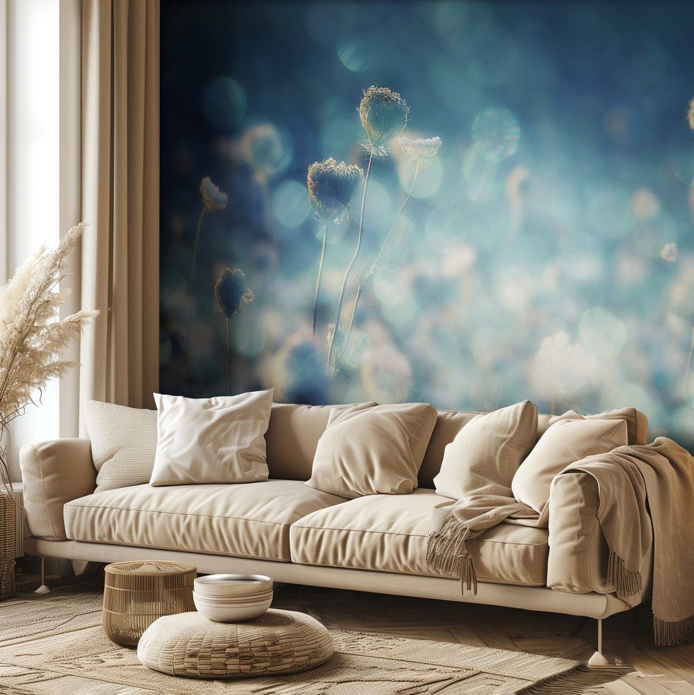 Dreamy Blue Flowers