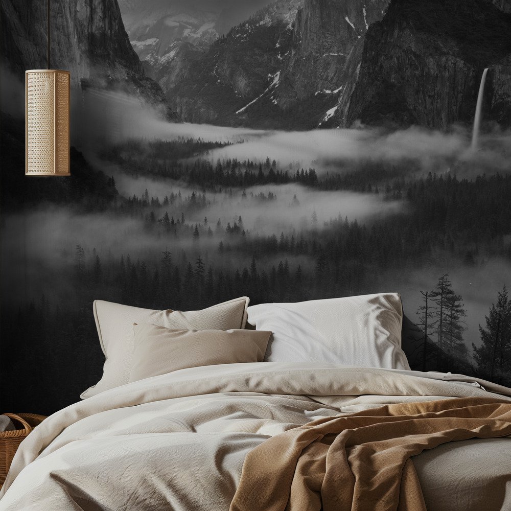 Misty Valley Waterfall