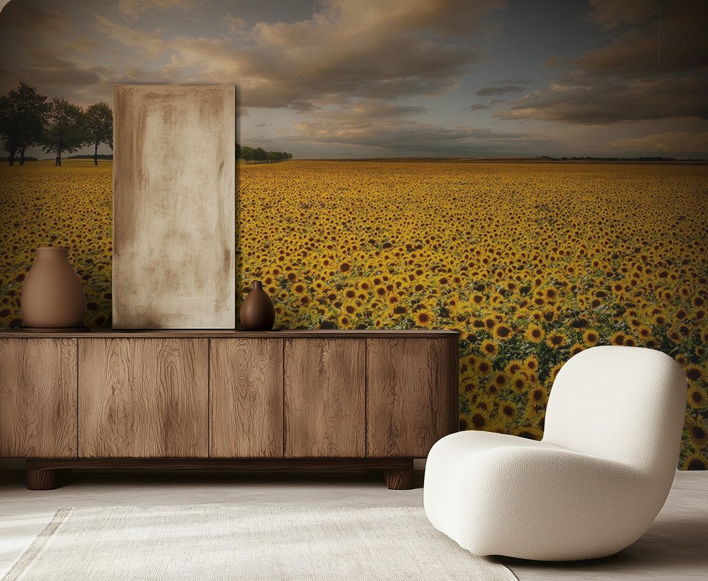 Golden Sunflower Field