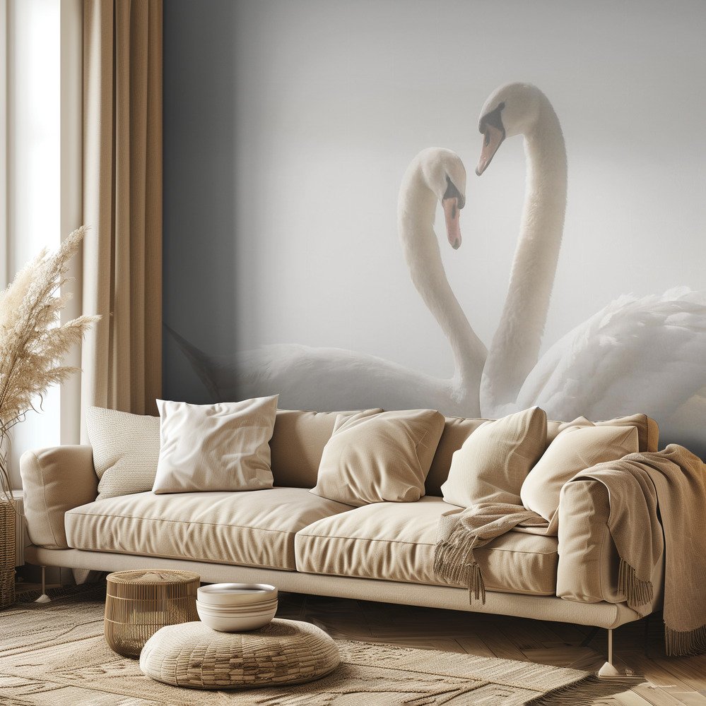 Swans In Love