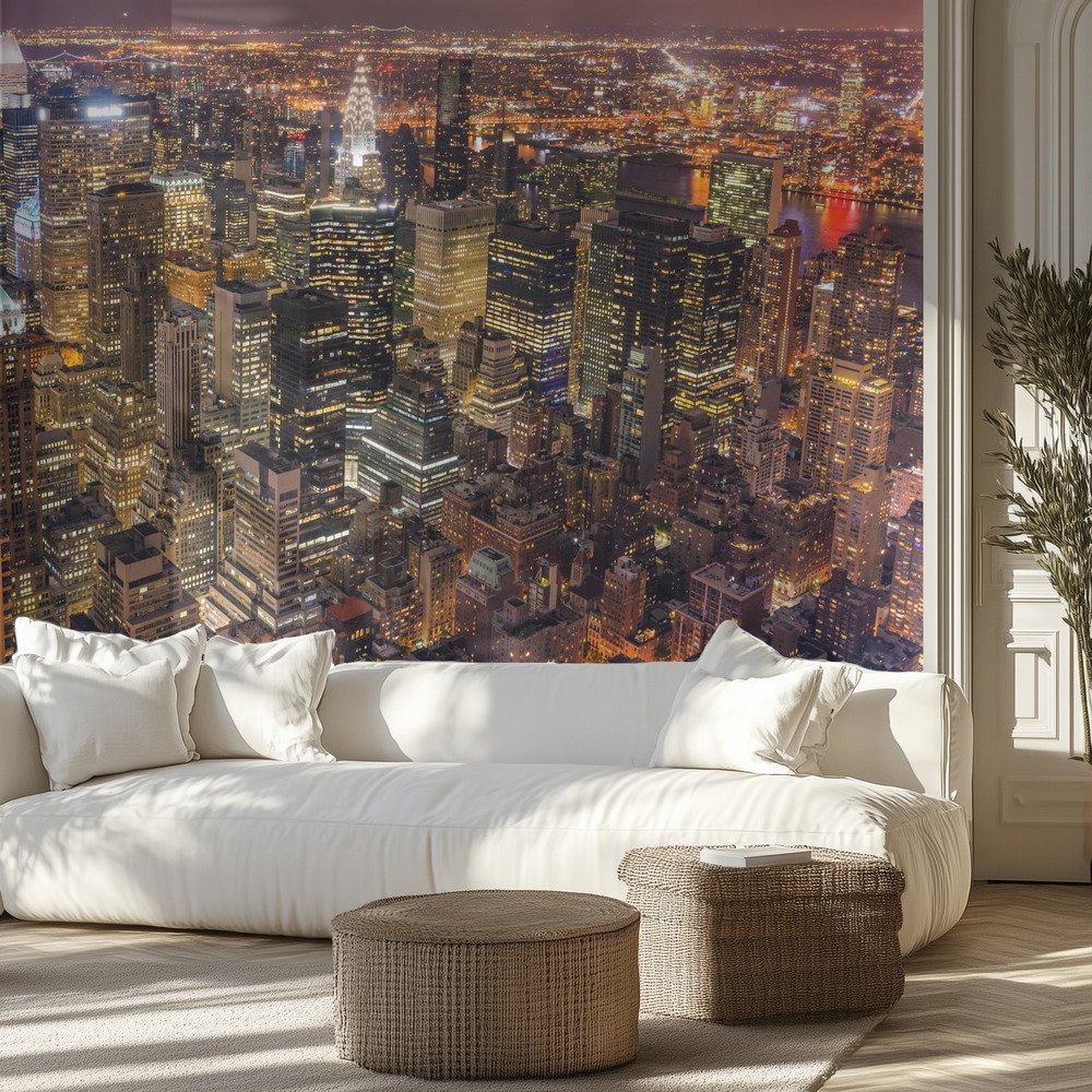 New York Night Skyline