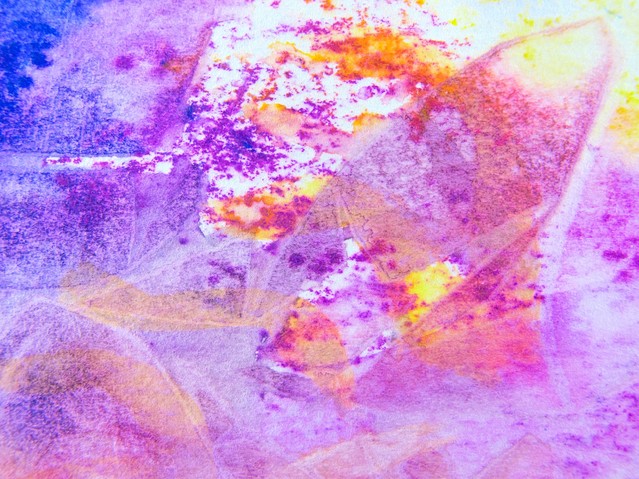 Textured Pink Watercolor Background