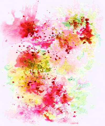 Watercolor, hand painted