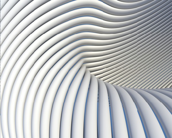 Creative shapes conceptual background