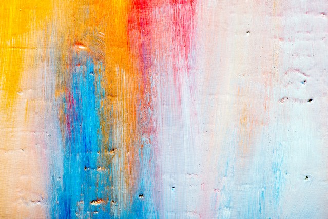 Abstract art background, Hand-painted