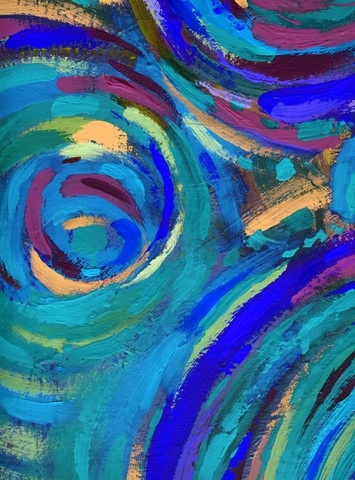 Acrylic painting abstract texture background
