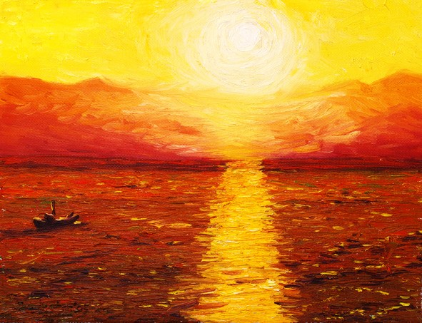 Stunning sunset