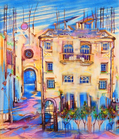 Yellow house