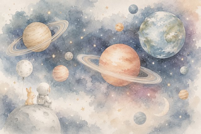 Stargazing in a dreamy galaxy