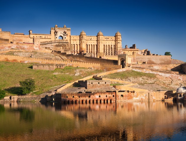 Amber Fort, nearby Jaipur city in north-western India