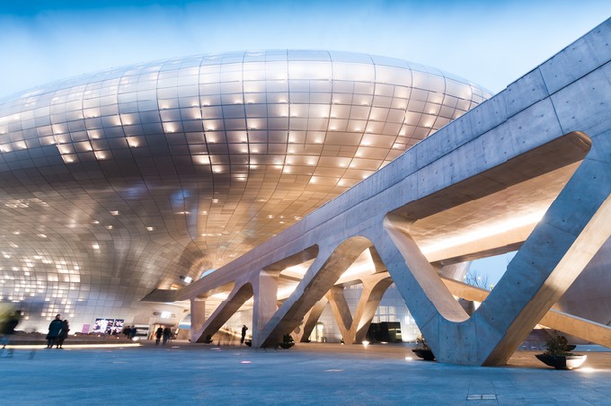 SEOUL, SOUTH KOREA - Dongdaemun Design Plaza