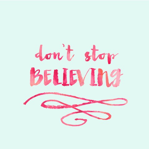 Don't Stop Believing Quote