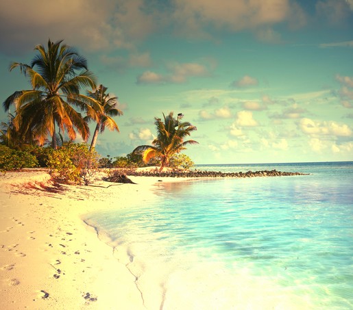 Maldives beach